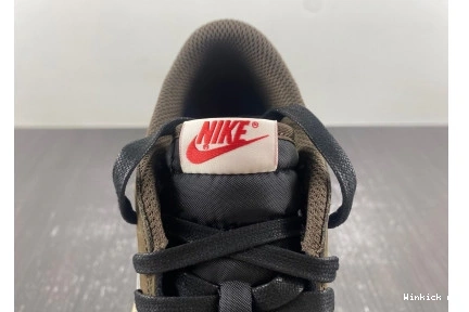 SCOTT 1 AIR 'MOCHA' LOW JORDAN X (KIDS)TRAVIS 0824